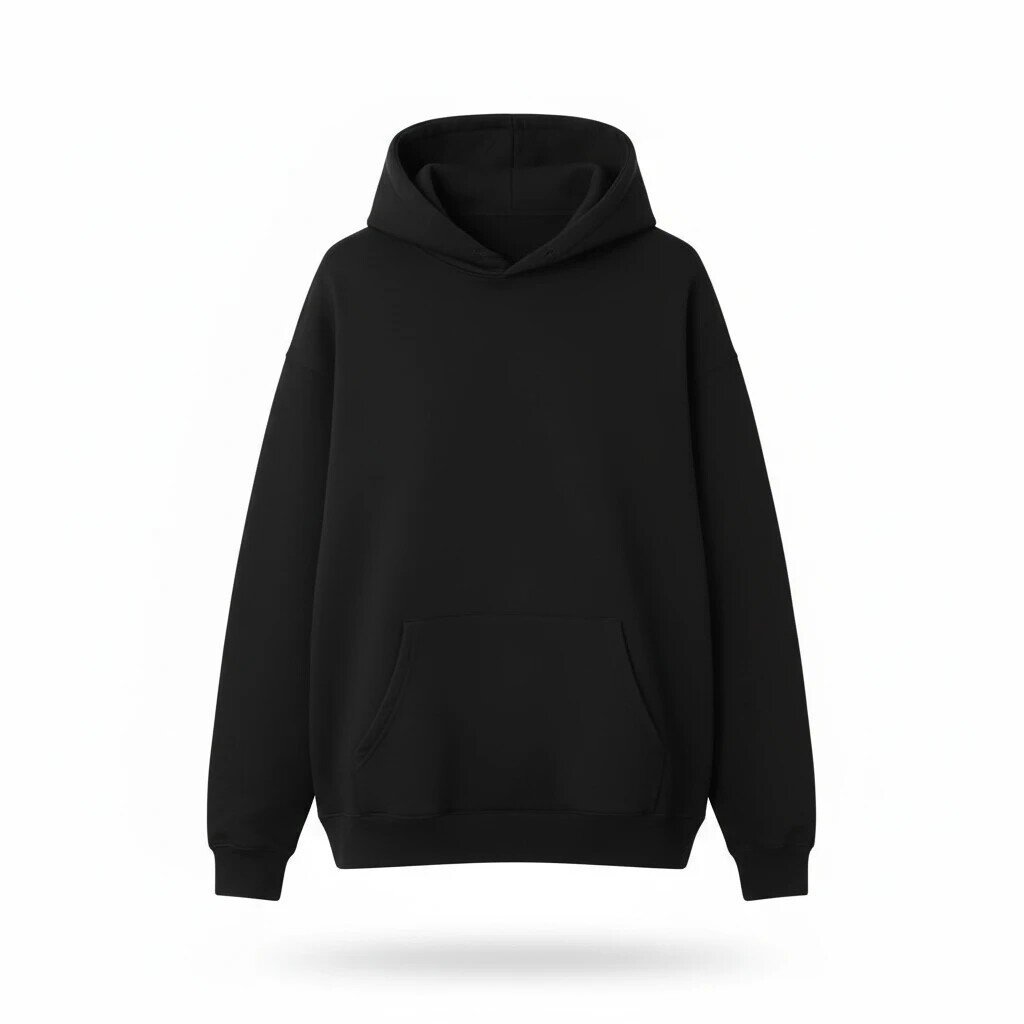Günlük Pamuklu Kapüşonlu Sweatshirt (Basic Hoodie) - SKU: P00010653