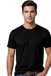 Bisiklet Yaka Baskısız Tişört - SKU: P00010648