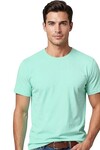 Bisiklet Yaka Baskısız Tişört - SKU: P00010643
