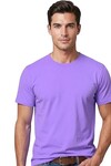 Bisiklet Yaka Baskısız Tişört - SKU: P00010643