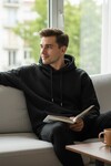 Günlük Pamuklu Kapüşonlu Sweatshirt (Basic Hoodie) - SKU: P00010653
